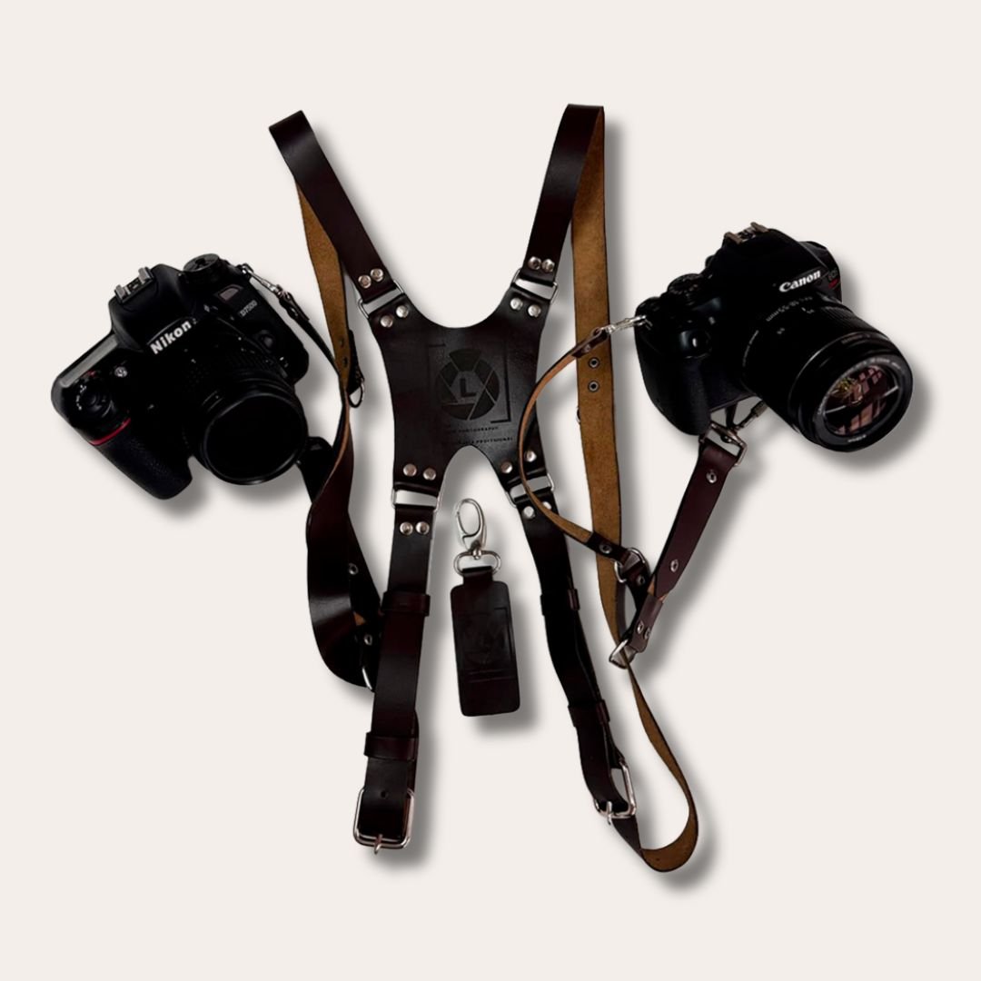 Arnés Doble Premium para Cámaras DSLR